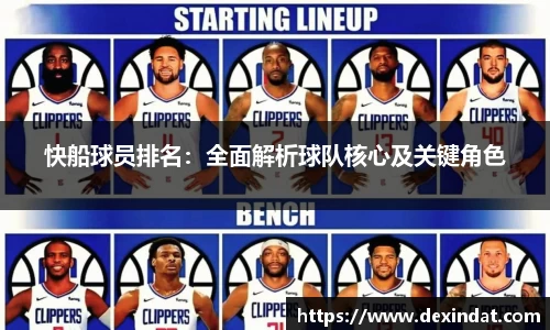 快船球员排名：全面解析球队核心及关键角色
